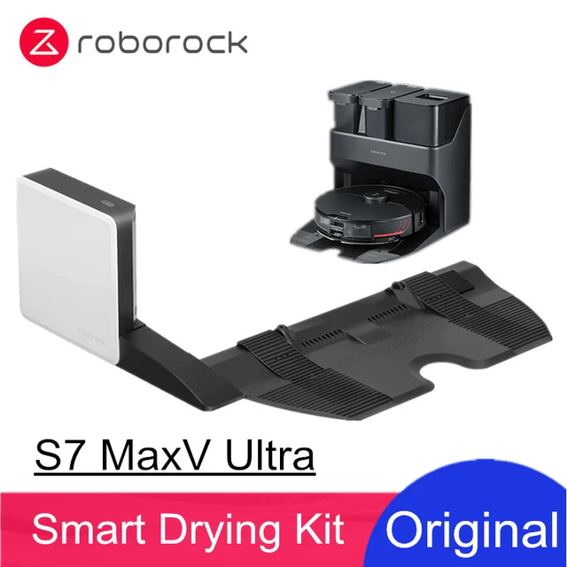 Roborock-Accessoire de nettoyage pour robot S7 MaxV Ultra App Control,  Original AfricWash Fill S6, Smart Dryer Tech, Serpillière - AliExpress