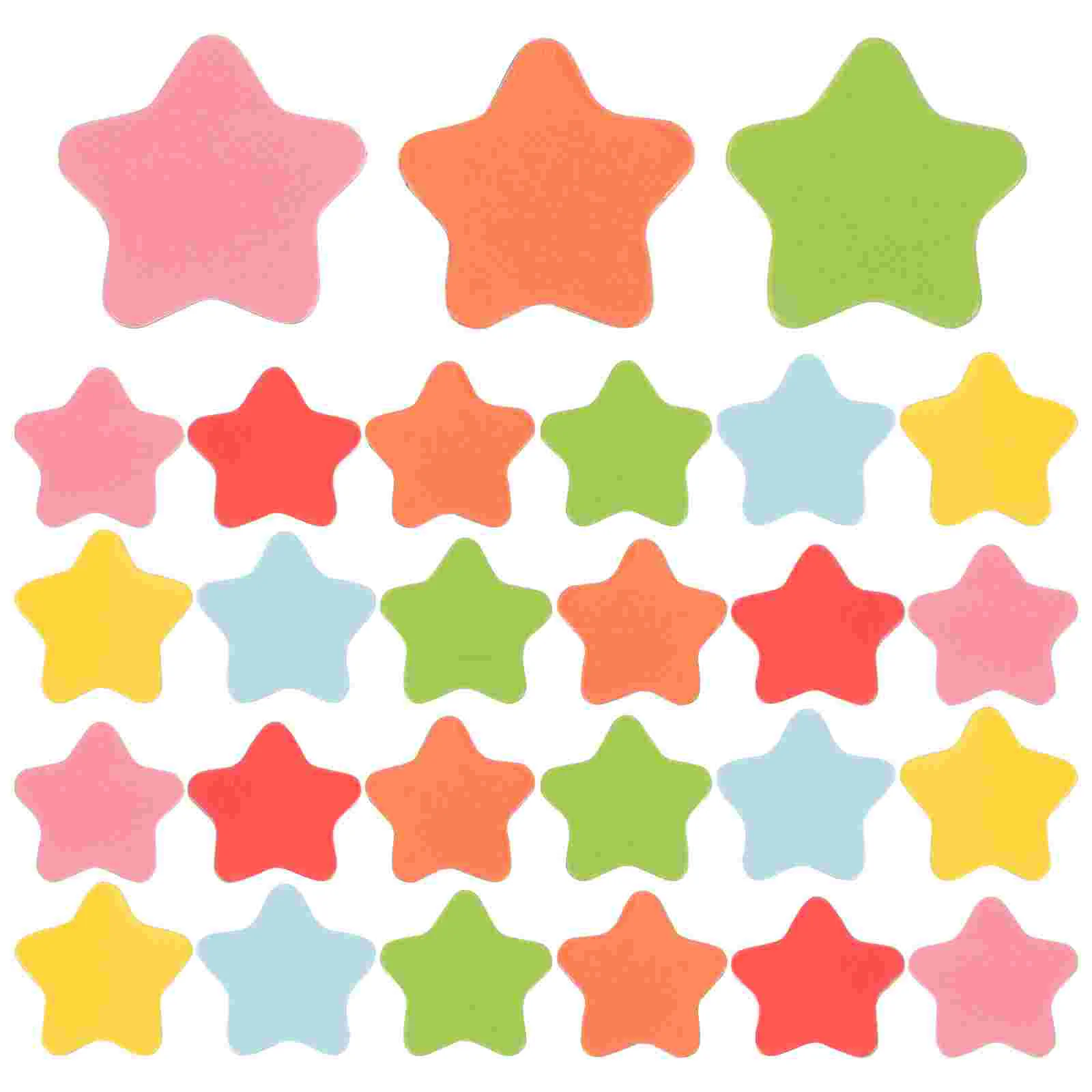 120 Pcs White Board Fridge Magnets Refrigerator Star Shape Aldult Blackboard Sticker Stars For Kids Office magnetic fridge magnets magnetic sticker magnetic fridge stickers refrigerator decor