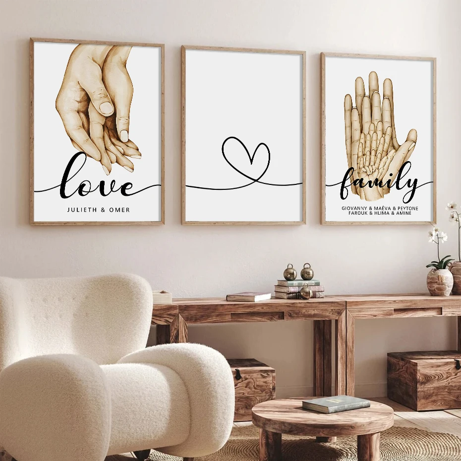 Canvas Family Photo Wall