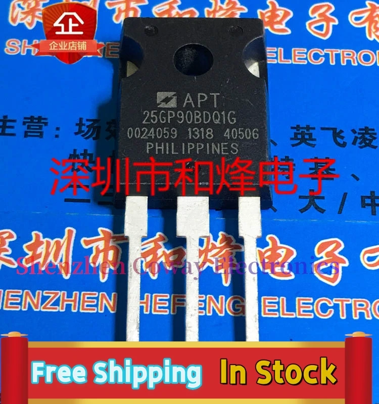 

10PCS-30PCS APT25GP90BDQ1G TO-247 900V In Stock Fast Shipping
