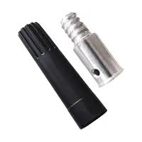 Threaded Tip Household Gadget Durable Easy Installation Connector Replace Heavy Duty Handle Tips for Telescopic Pole Brush Head 2