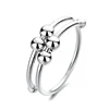 New Fidget Beads Rings for Women Men Rotate Freely Anti Stress Anxiety Ring Single Coil Antistress Spiral Beads Rotate Jewlery 6