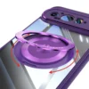 Transparent Acrylic Phone Case for Google Pixel 9 Pro XL 8 A Pro with Magnetic Bracket TPU Shockproof Camera Protection Cover 6