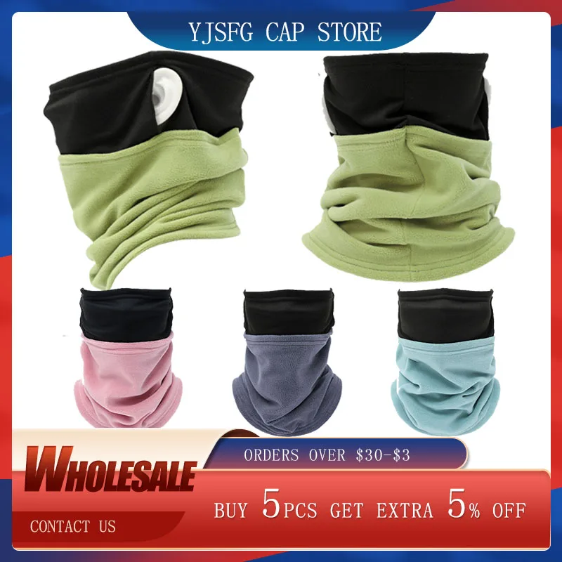 

Зимний бархатный Флисовый Шарф для шеи, подвесная полузакрывающая маска для ушей для мужчин и женщин, шарф для рыбалки, катания на коньках, бега, спорта