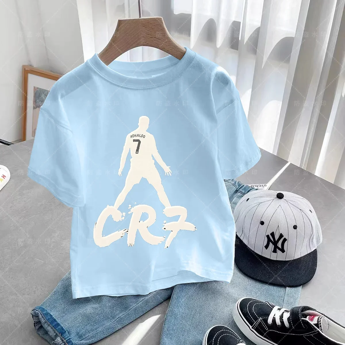 Summer Cotton Cristiano Ronaldo Kids T-shirt - Outdoor Casual Sports Tee
