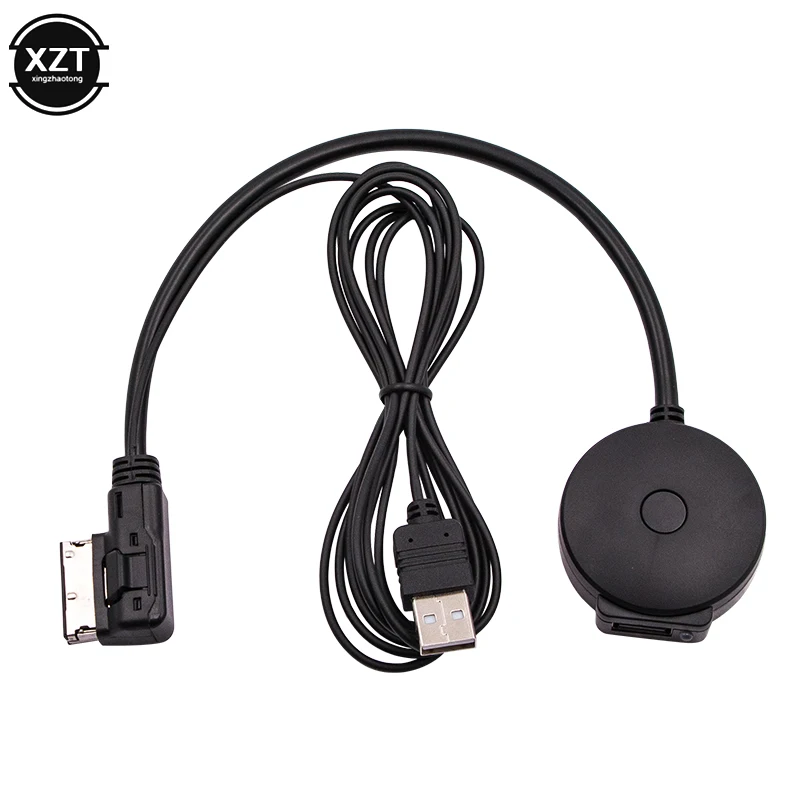 New Car Bluetooth AUX Receiver Cable with USB Adapter For MMI 2G VW Audi A4 A6 Q5 Q7 Audio Media Input AMI MDI Interface