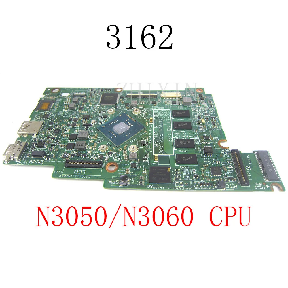 

For DELL Inspiron 3162 Laptop motherboard Celeron N3050/N3060 CPU DDR3 CN-02YV73 02YV73 15235-1 Notebook Mainboard full test