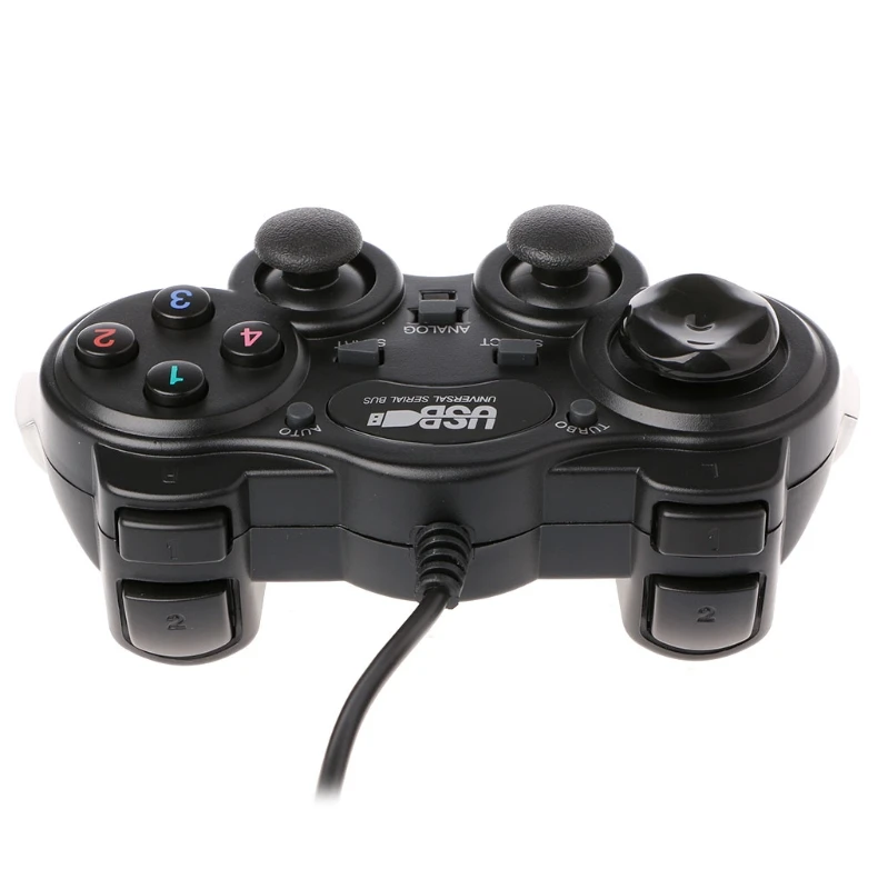 USB 2.0 Gamepad Gaming Joystick Wired Game Controller For PC Computer Laptop