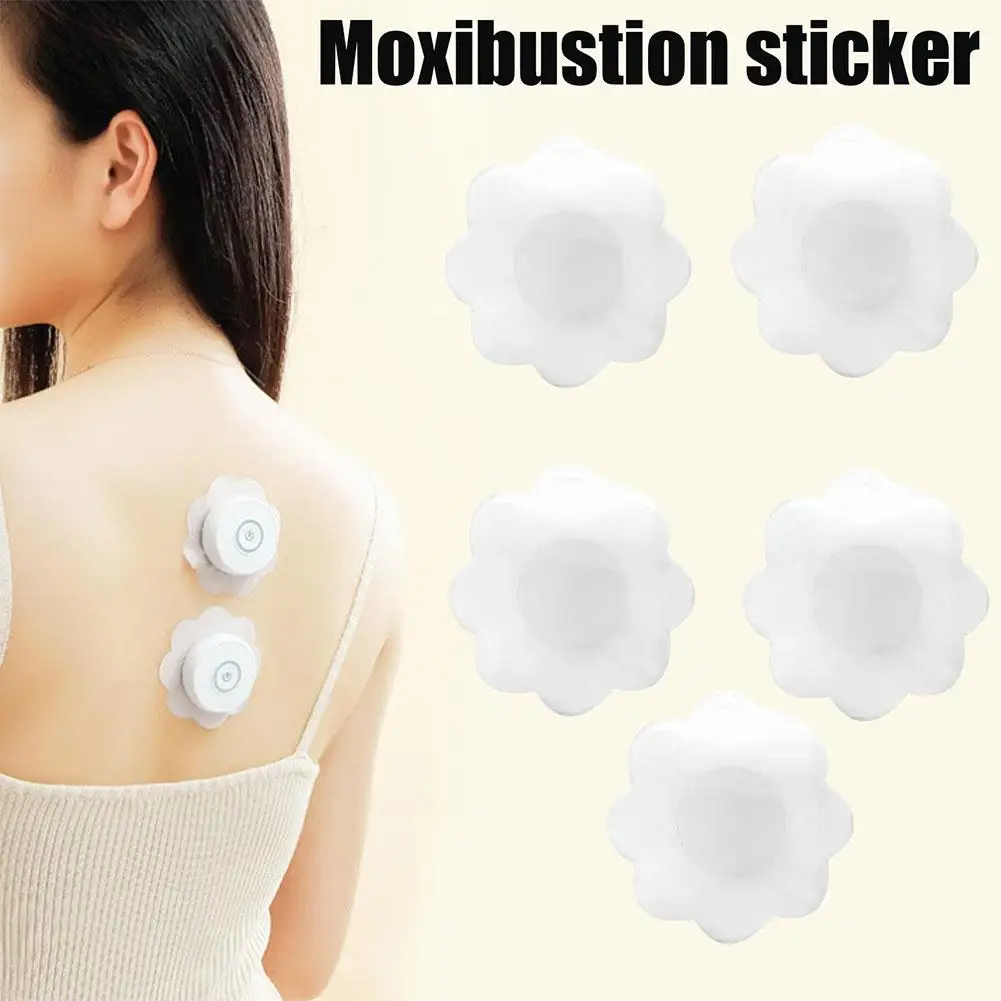 

5 Packs Of Moxibustion Instrument Accessories Health Treatment Relieve Host Moxa With Without Pressure Acupuncture To Stick W6H3