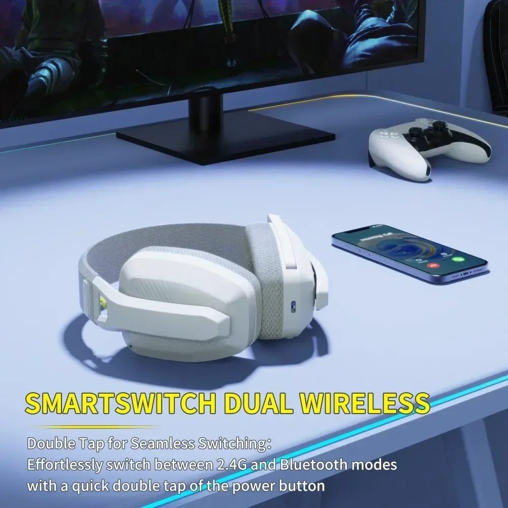 Bluetooth Gaming Headphones with Mic 3