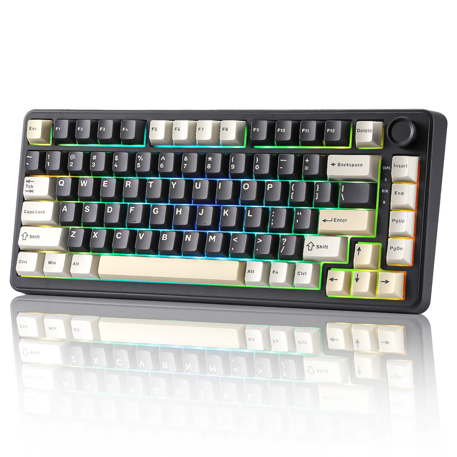 YUNZII B75 キーボード ゲーミング 白 ホワイト Amazon.com: YUNZII B75 Mechanical Keyboard,75% Layout with