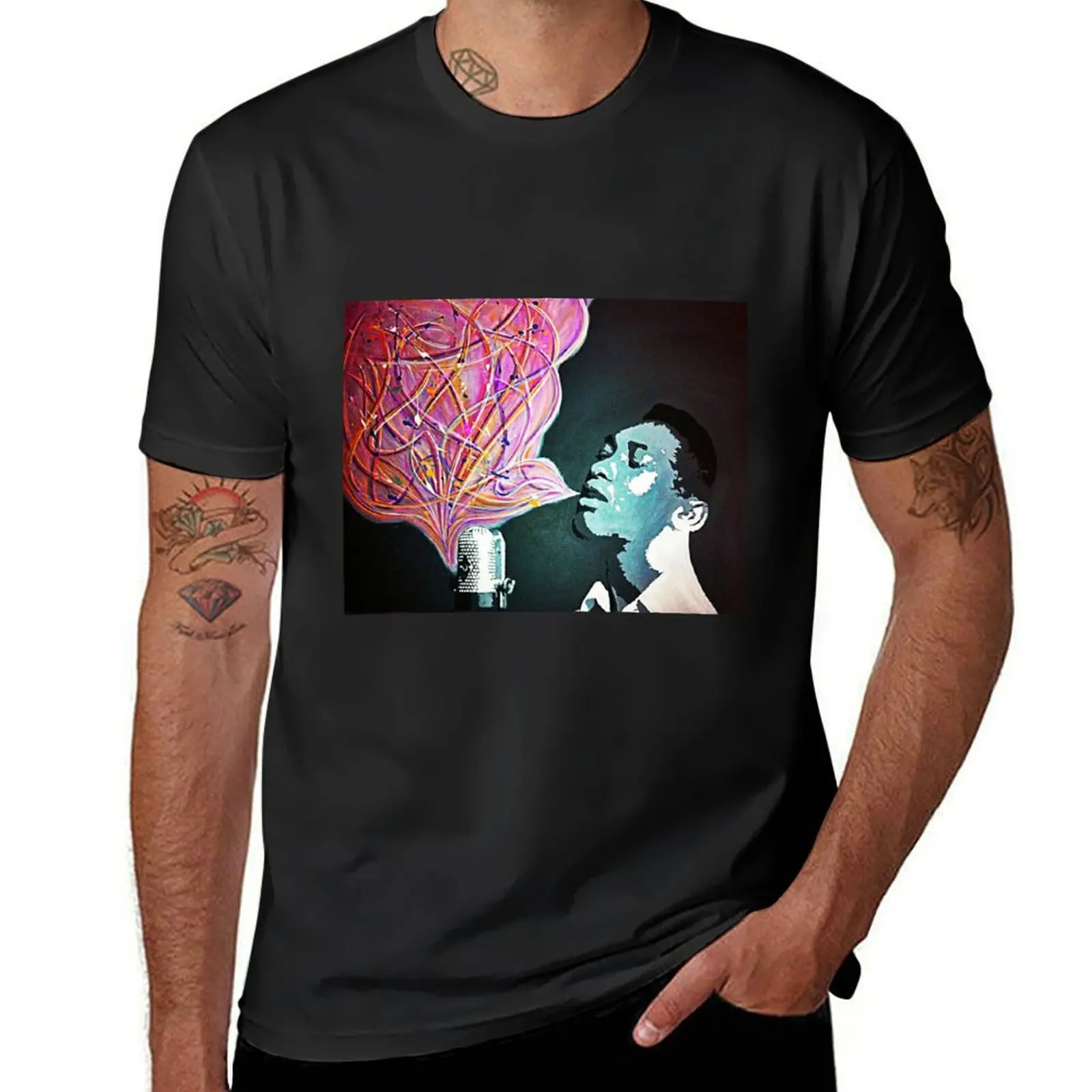 A Change Is Gonna Come T-Shirt for a boy summer clothes black t shirts for men