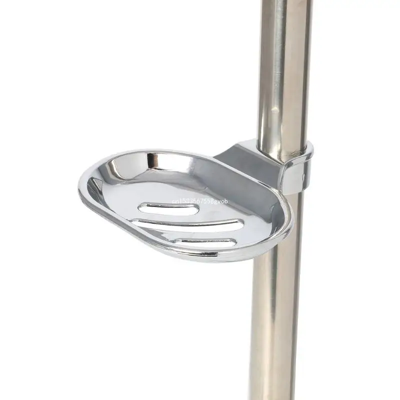 Shower Head Holding Rod Soap Box Adjustable Lifting Rods Extension Shower Sliding Rail Slide Sprayer Set Stainless Steel