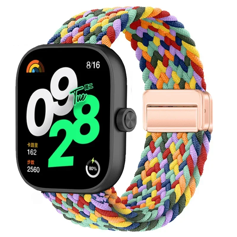 Magnetic Adjustable Braided Nylon Sport Strap Replacement Bracelet