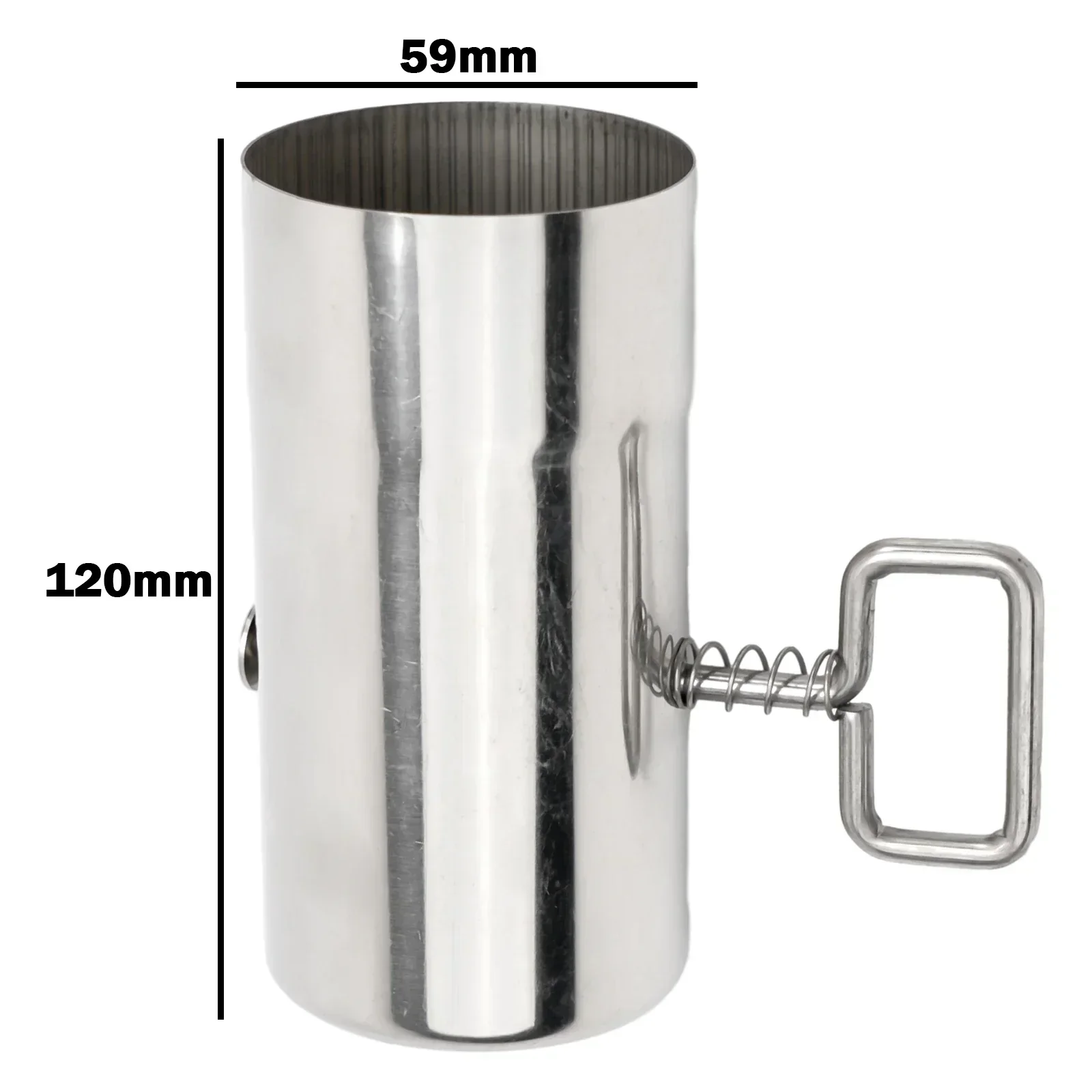 Woodstove anti-scalding tube Stainless steel Smoke Pipe for BBQ Chimney Stove Pipe With Damper 12x5.9x5.9cm woodstove smoke pipe