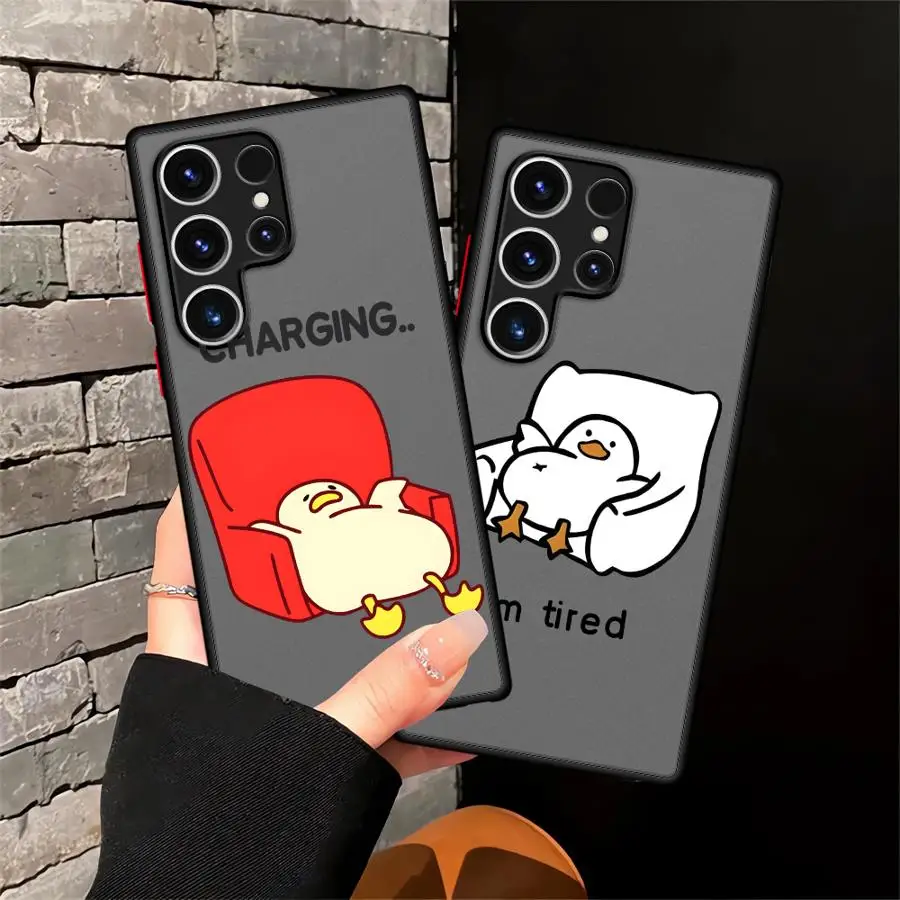 Cartoon Duck Phone Cover Case