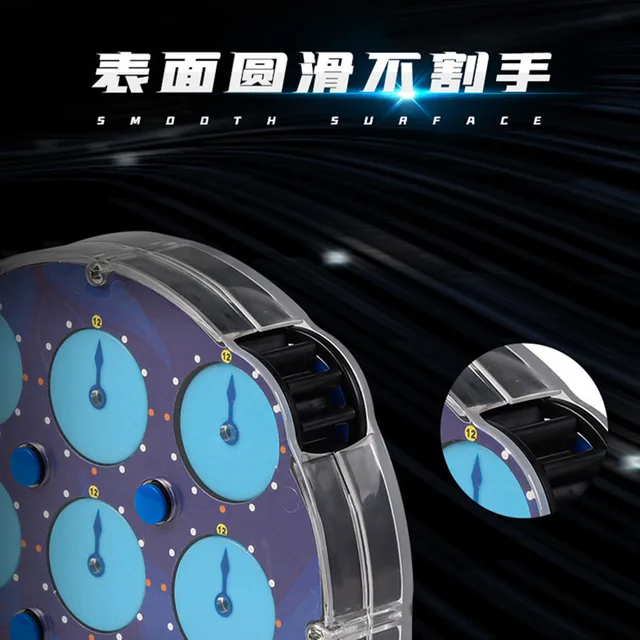 Sengso Magnetic Magic Watch 3x3x3 4x4x4 5x5x5 3x3 4x4 5x5 Magic Clock Professional Magic Cube Clock Magnetic Speed Cube Toys  ﻿ 3