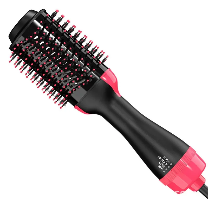 1200W Hair Dryer Volumizer Hot Air Brush Straightener Curler Comb Roller Styler 5