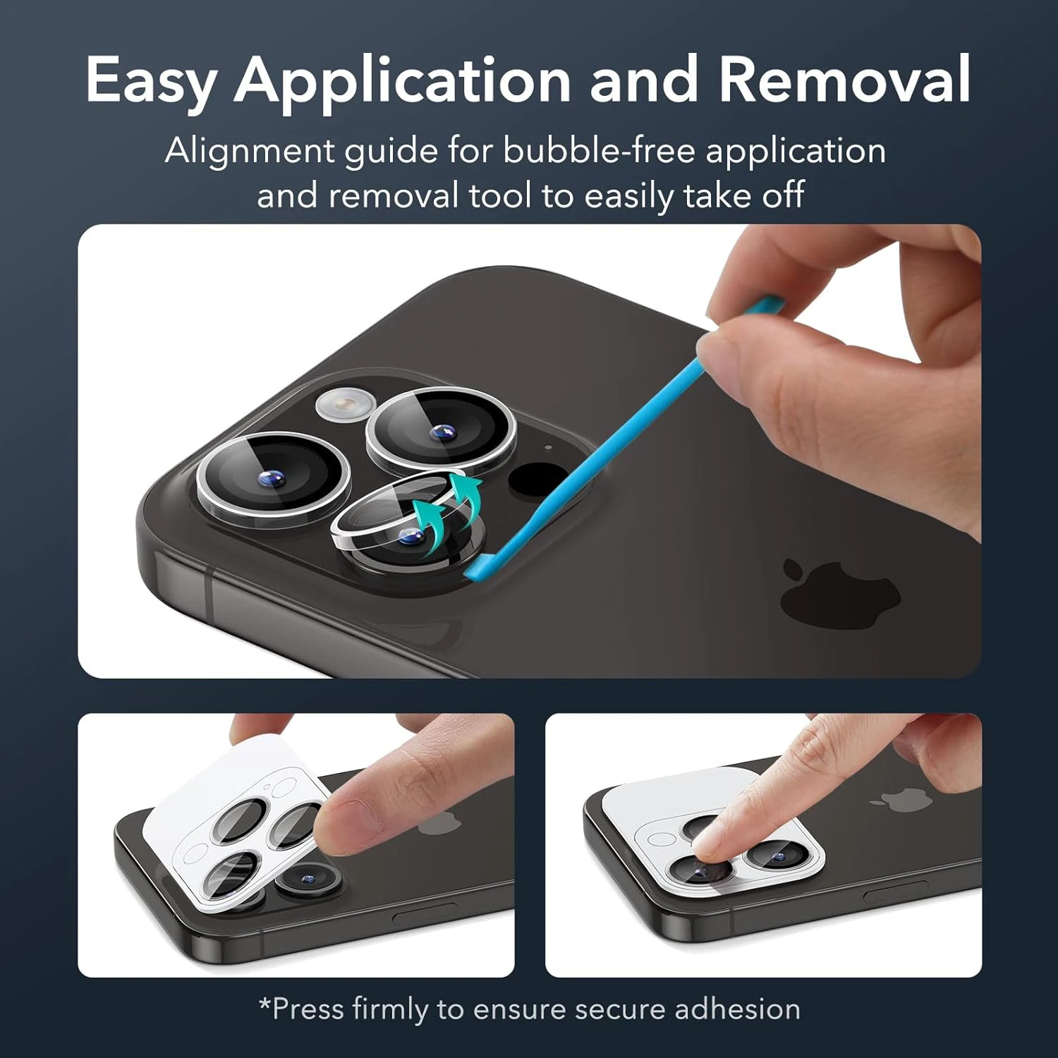 Protection d'objectif de caméra transparente, en verre trempé, pour iPhone 15 Max Plus 13 15Pro 14 Pro 15Plus 13Pro_voghion.com