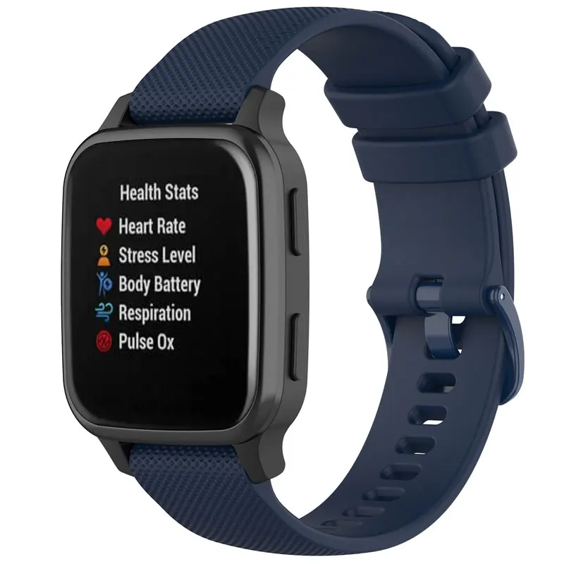 Versatile 20mm Silicone Watchband - Premium Replacement Wristband Strap
