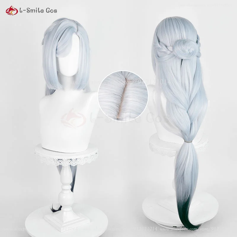 Lantern Rite Cosplay Perücke Bamboo Rain Xingqiu / Twilight Blossom Ganyu / Shenhe – Hitzebeständiges Kunsthaar 2