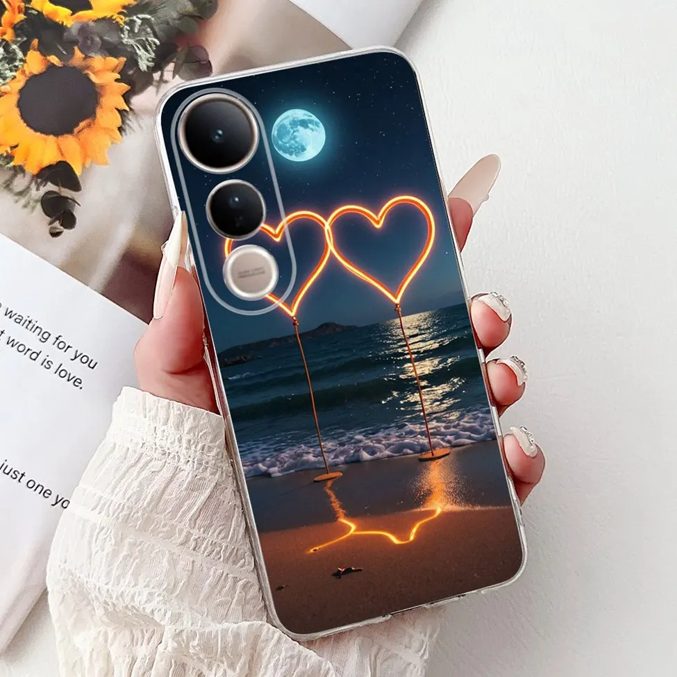 Cute Cat Luxury Fashion Floral Painted Back Cover - Stylish and Fun Phone Case