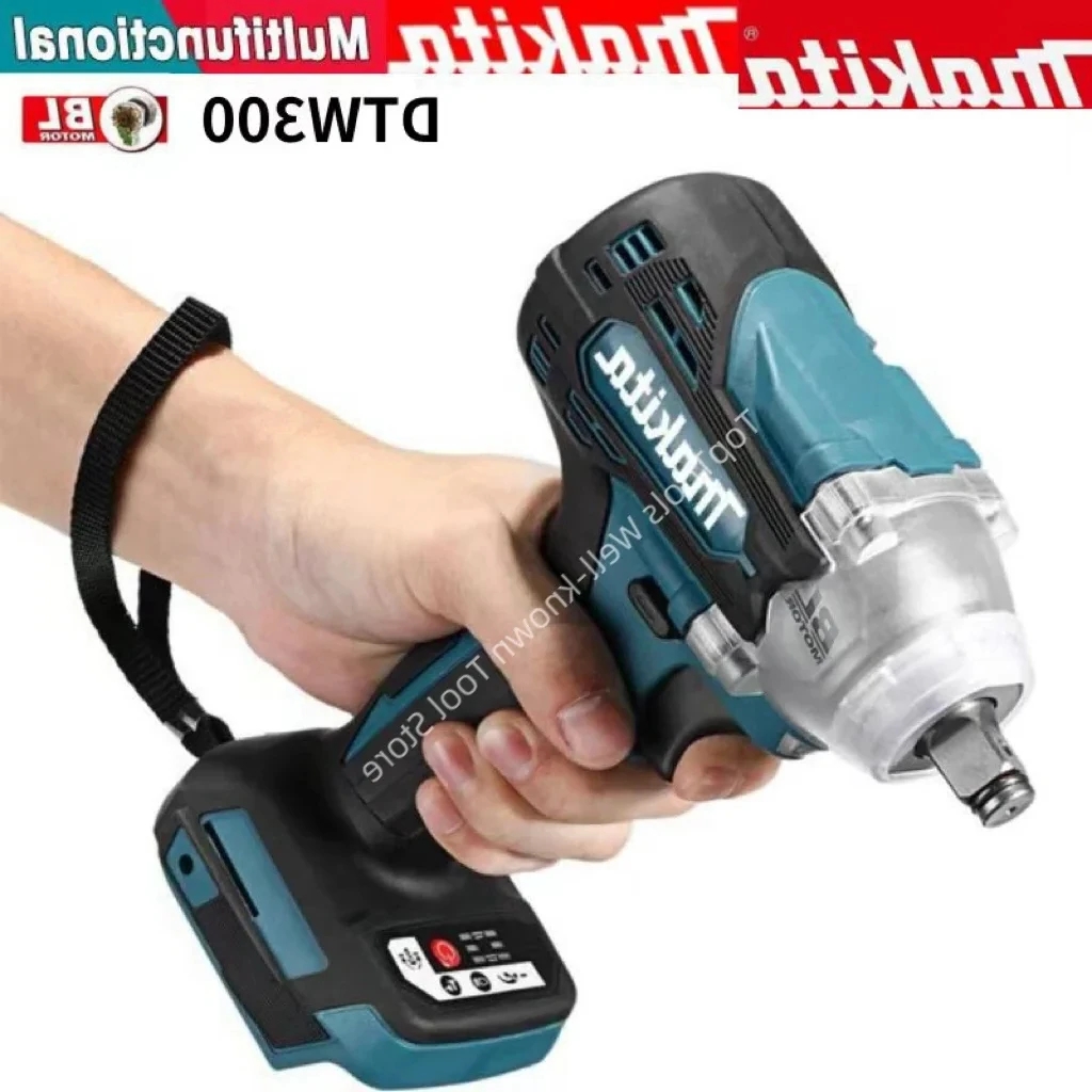 

Makita DTW300 Cordless Wrench Cordless Electric Wrench Screwdrivers Impact Electric Drill Power Tools Wireless Impact