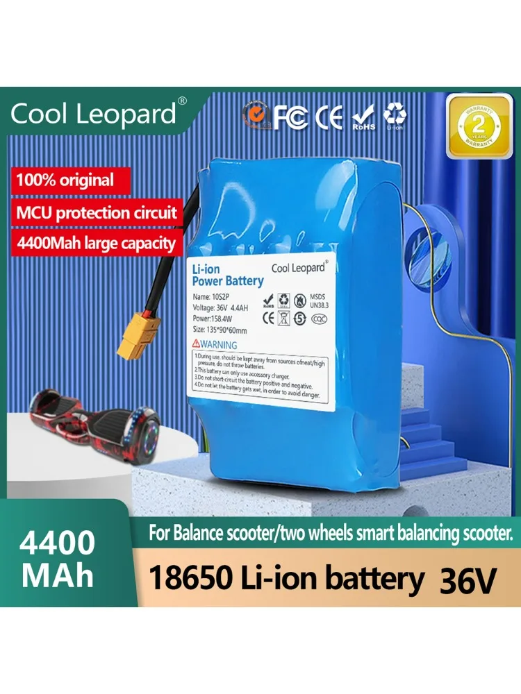 Price Genuine 36V Battery Packs 4400mAh 10s2p Rechargeable