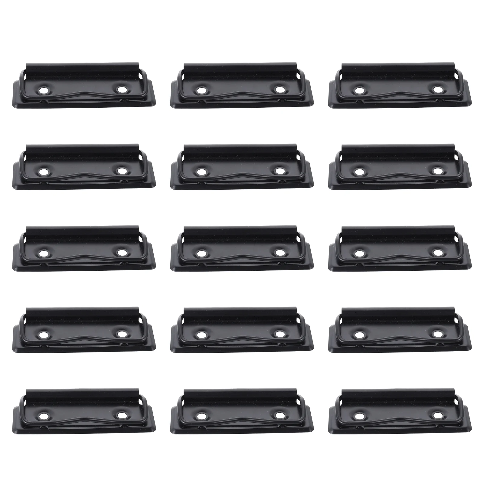 15 Pcs Stationery Board Clips A4 File Holders Notice Binders Iron Paper Office Supplies Metal Craft Project Clipboard Filing 6