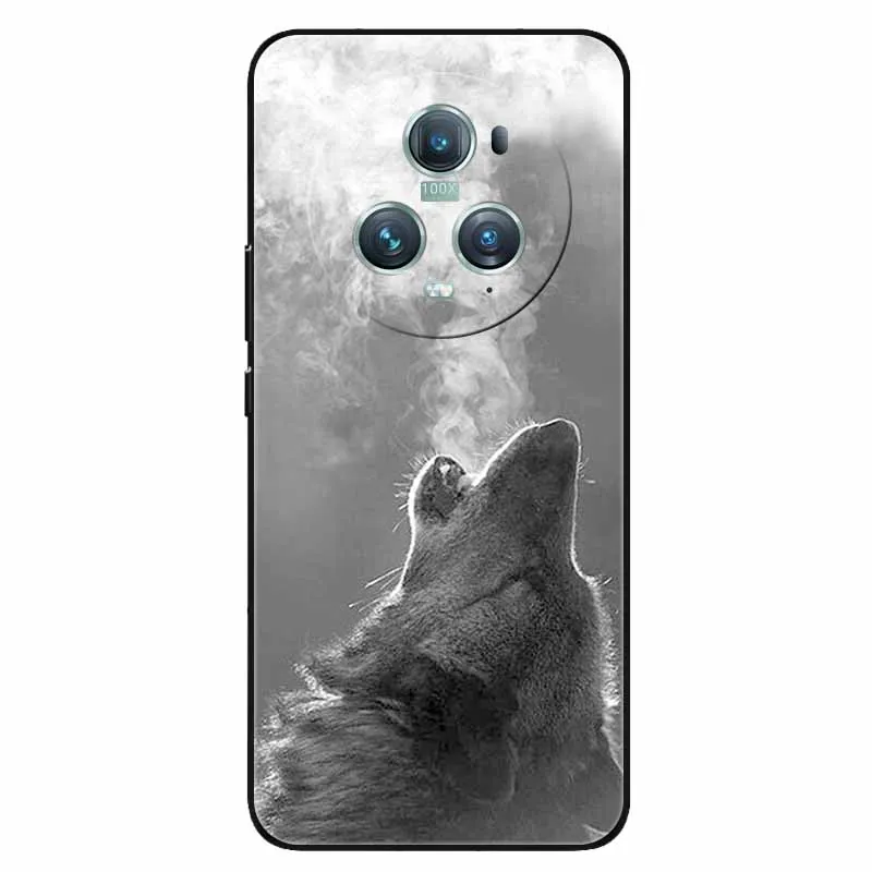 Wolf Lions Print Soft TPU Silicone Phone Case