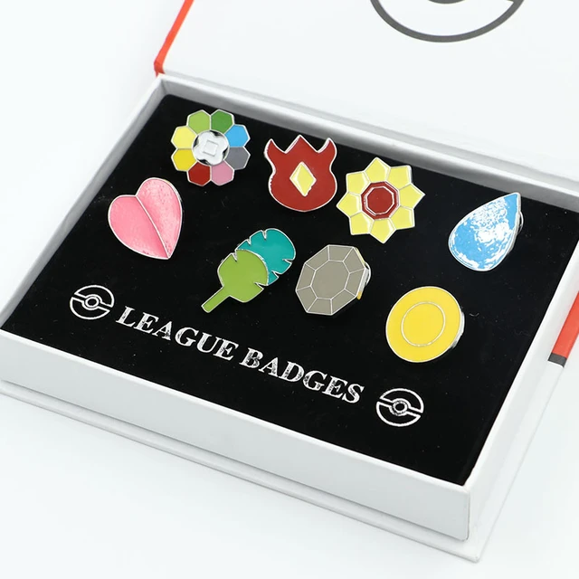 Pokemon Gym Badges