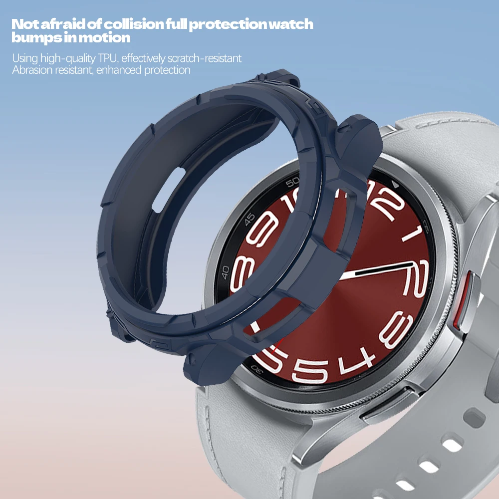 Stylish Silicone Protective Shell with Rotating Bezel