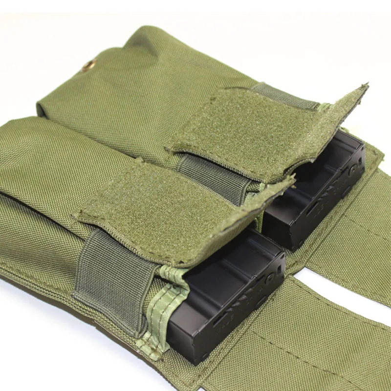 Molle 5.56mm 7.62mm Magazine Pouch Double Triple Bag AK47 74 M4 AR 15 Nylon Mag Bag Hunting Accessories Pack Magazine Pouch