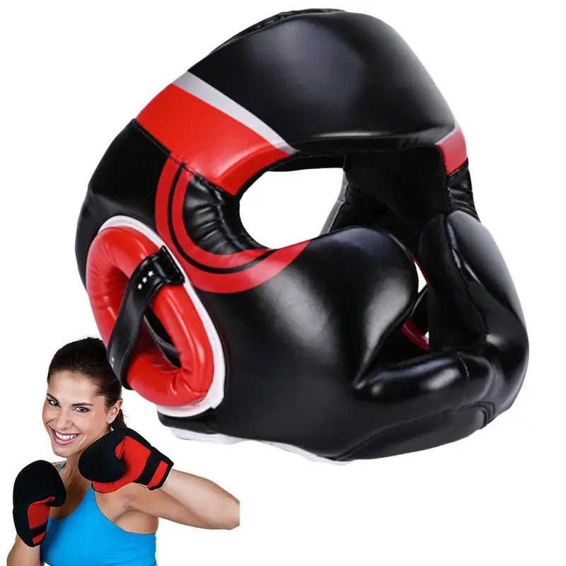 

Боксерские головные уборы для взрослых и детей боксерские защитные головные уборы комплексная защита головные уборы для спорта для кикбоксинга