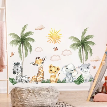 Safari Animal Wall Stickers 1