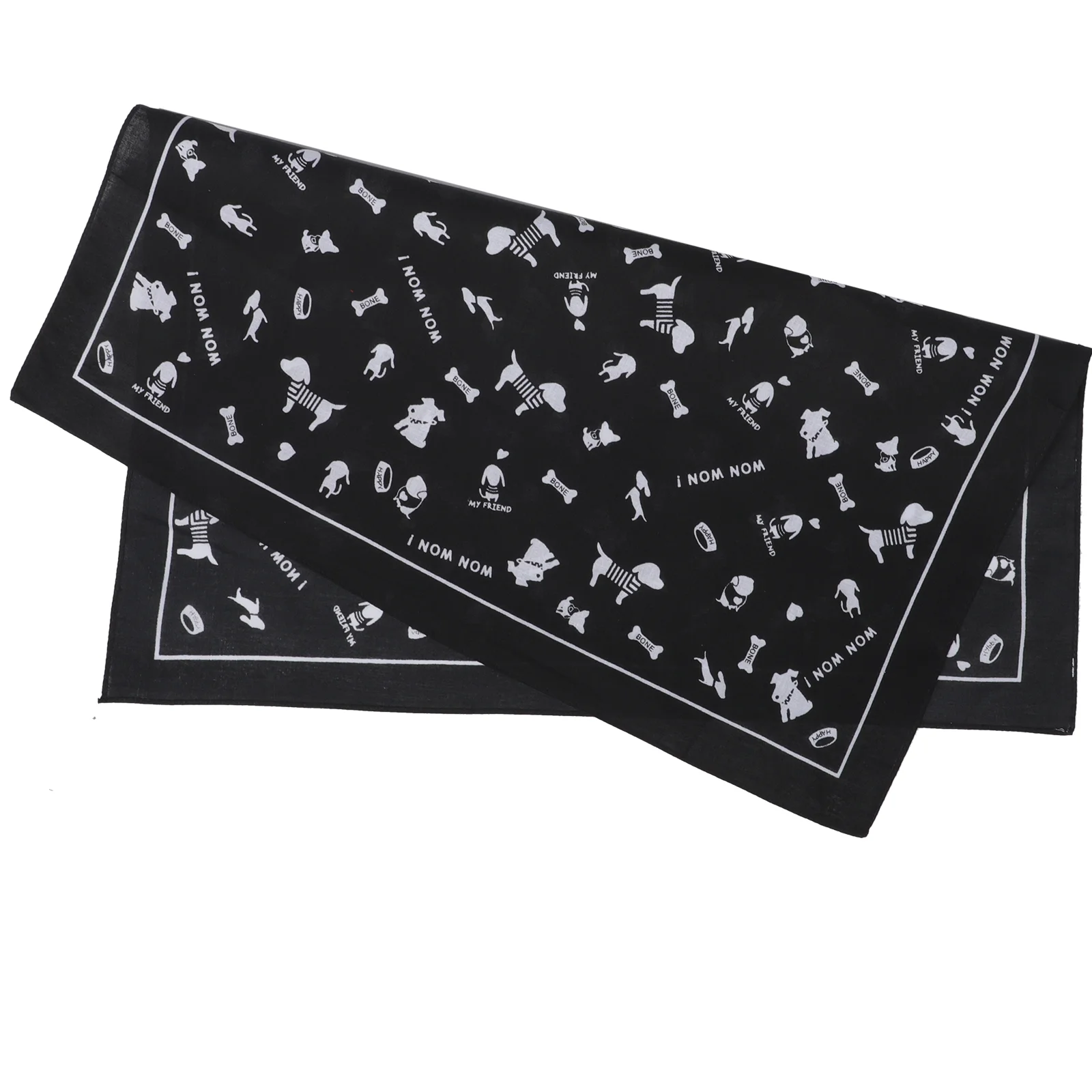 

Bandana Handkerchief Dog Bone Bandana Multi-purpose Headband Fashionable Bandana for Men
