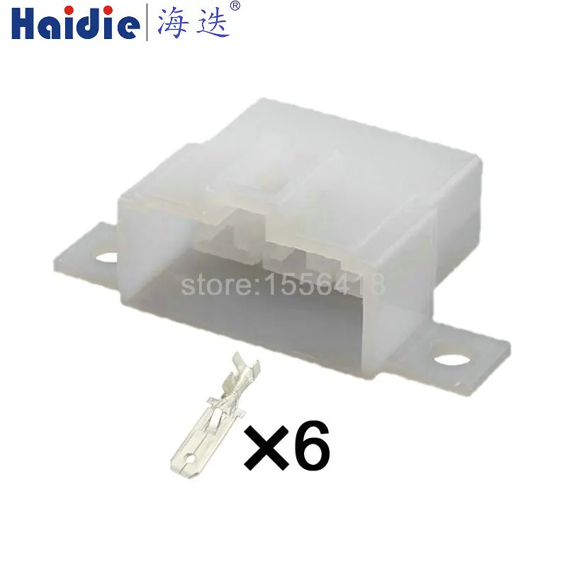 

1-20 sets 6pin cable wire harness connector housing plug connector