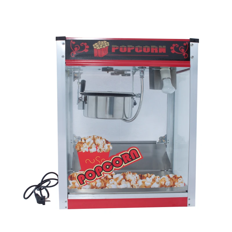 Hot Sale 8Oz Automatic High Quality Commercial Popcorn Machine Popcorn Making Machines Makers