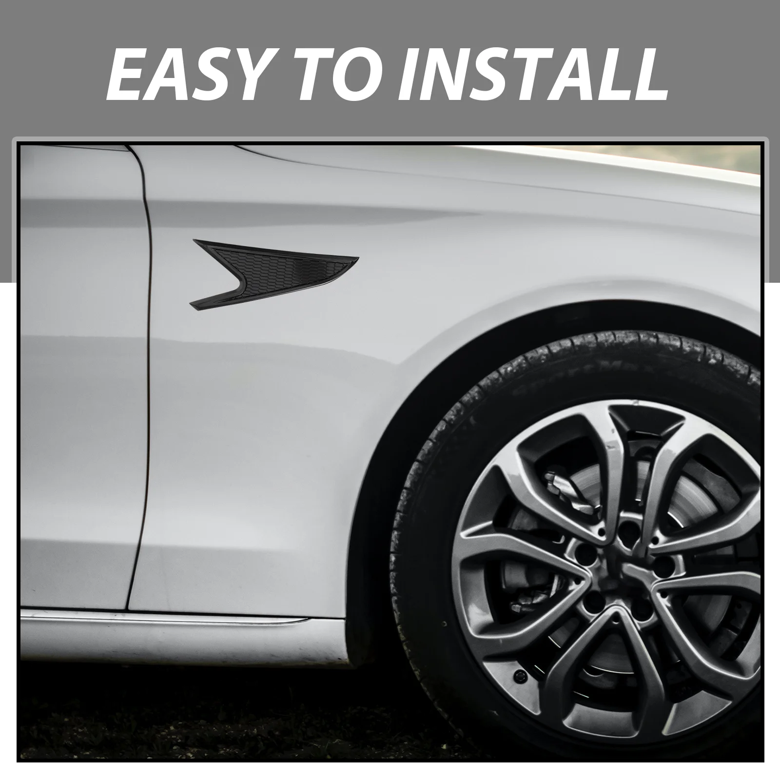 유니버설 측면 장식 자동차 액세서리, Abs 자동차 환기구 외관 개조