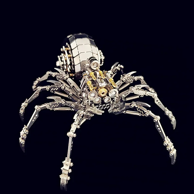 

3D Puzzles Spider King Model Kit Metal Animal Insect Jigsaw DIY Assemble Toys Mechanical Assembly Kits Toy Kids Adults Gifts