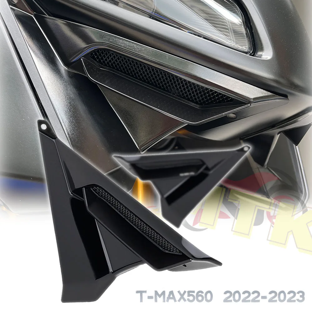 

MTKRACING FOR YAMAHA TMAX 560 TECH MAX 2022-2024 t-max 560 Motorcycle Black Epoxy Aluminum Grille