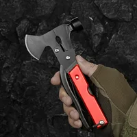 Outdoor portable camping emergency survival tool, multifunctional axe, hammer, knife, home repair combination tool 2