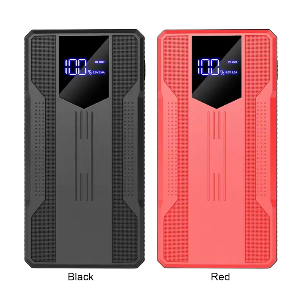 Multifunctional Power Bank 20000mAh Car Booster Charger Digital Display Car Starting Device with Light Emergency Booster 12V