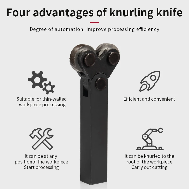 6PCS 0.5mm 1.0mm 1.5mm Inner Hole Embossing Wheel +1PC 20mmx18mm Reticulated grain Knurling Knife Steel Lathe Tool Holder Hob For knurling tool set