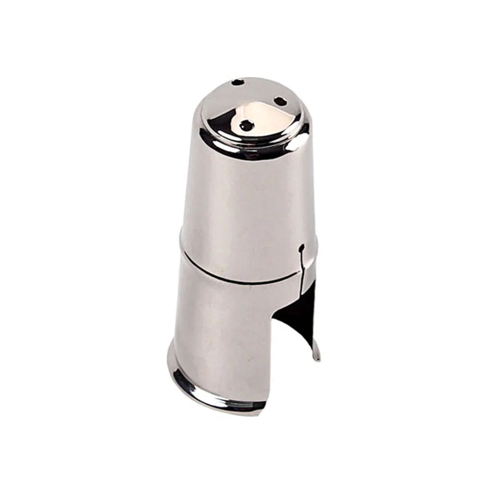 

Mouthpiece Cover Nickel-Plated CC01 Metal Spare Parts Mouthpiece Cover Protective Cap For Woodwind Instrument Clarinet Saxophone