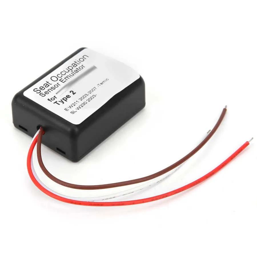 Car Occupancy Sensor Tool Type2 Seat Occupancy Sensor Emulator For Mercedes-Benz Type 2 SRS Emulator For E- W211 2003-2007 W171 Slk 2004-2011 Diagnostic steering lock emulator,car occupancy sensor tool