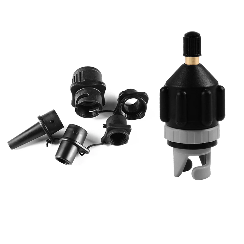Inflatable Boat SUP Pump Adapter Sup Accessories Nozzles Kite Valve Converter Standard Conventional Air Valve Adapter
