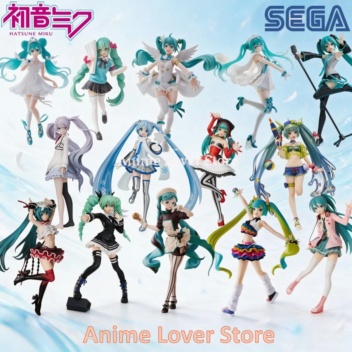 Premium SEGA Hatsune Miku Vocaloid Anime Action Figure – Collectible Toy
