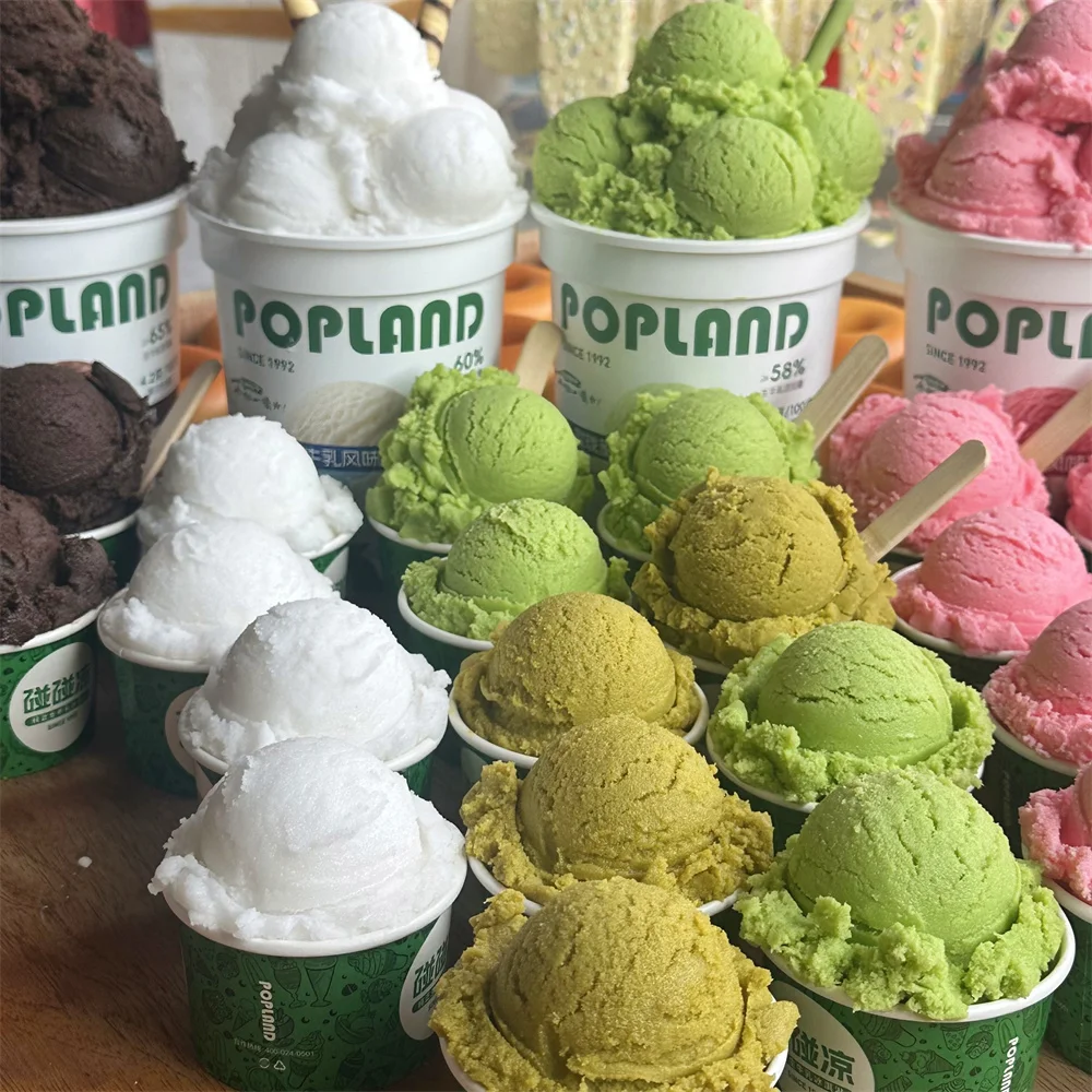 Modello per l'amante del dessert Una paletta del deliziosa dal tradizionale  negozio di gelato italiano, palline rotonde complete per il gelato sta  sdraiate dalla tazza - AliExpress, image size:1000x1000