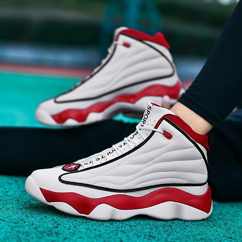 Basketball Shoes Men Sneakers Boys Basket Shoes Autumn High Top Anti-slip Outdoor Sports Trainer Women Summer basketball shoes